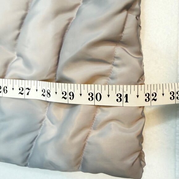 Nanette Lepore Puffer Coat - Women's XS - White/Black - Picture 10 of 10